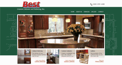 Desktop Screenshot of bestcustomcabinet.com